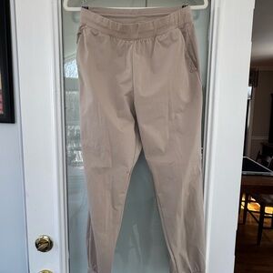 Uniqlo Airism Beige Track Joggers - flawed